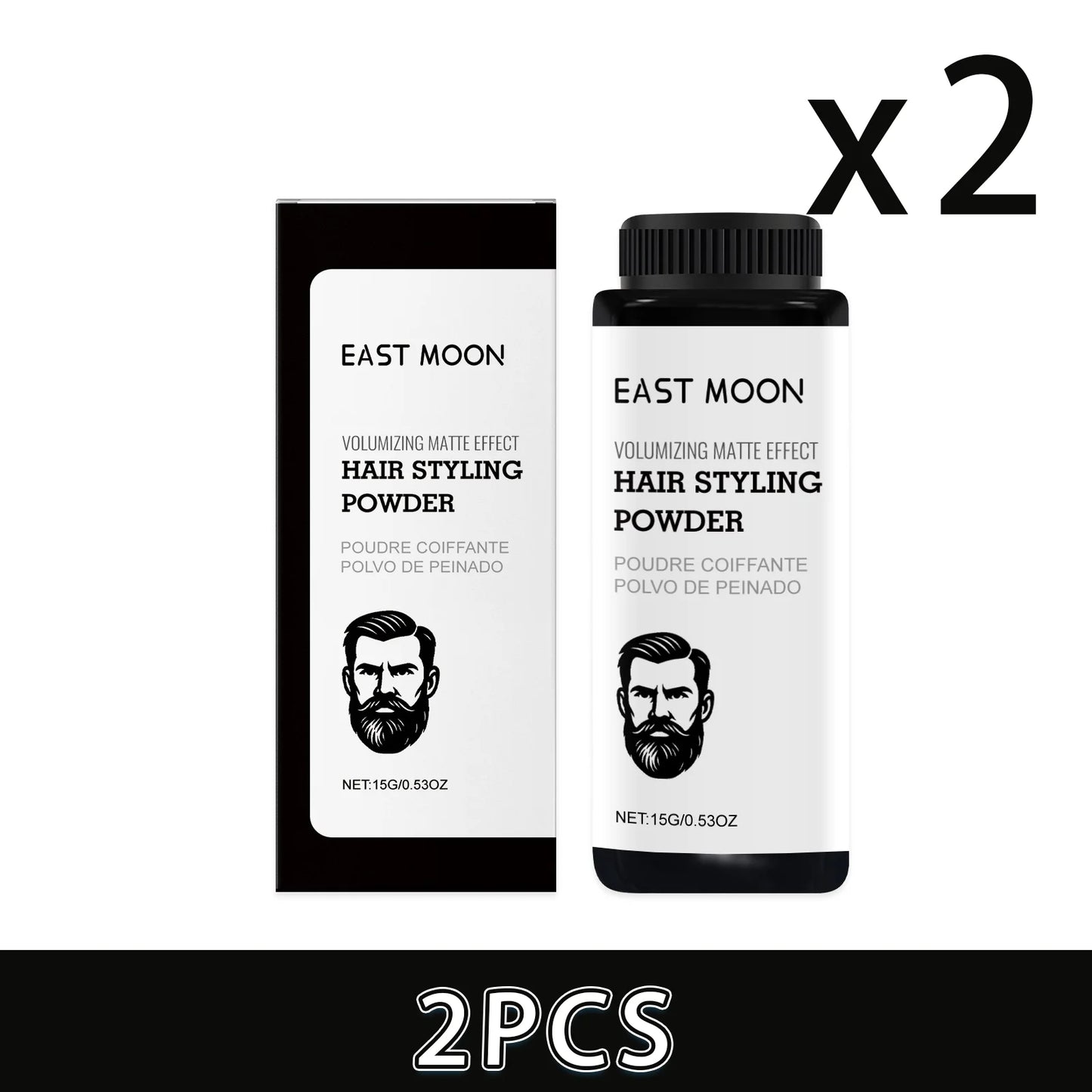 Men's Matte Hair Texture Powder – Thickening Styling Powder
