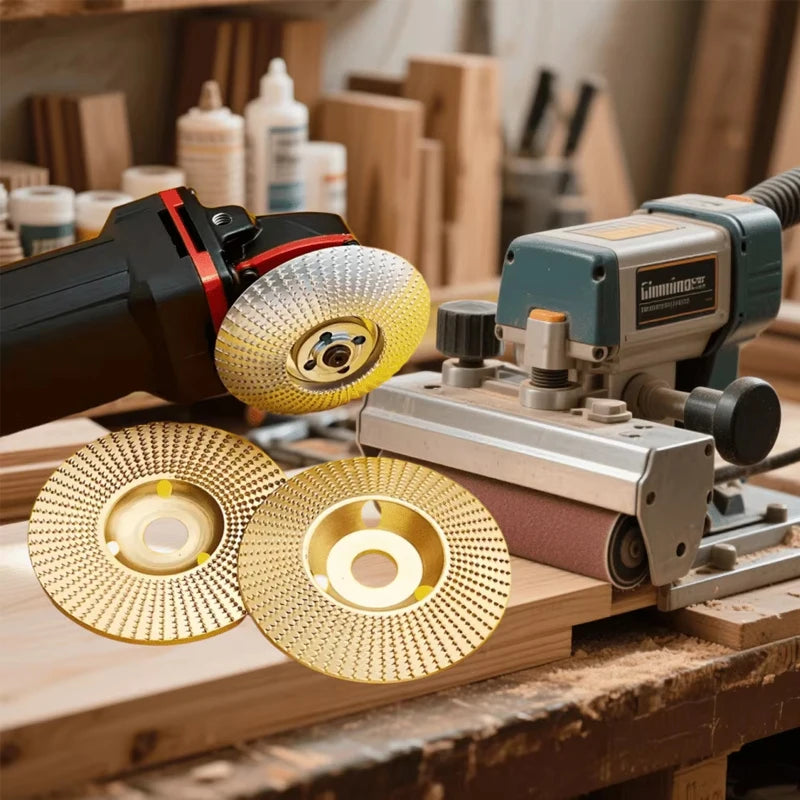 Wood Carving Grinding Wheel Disc Curved Surface Fine Polishing