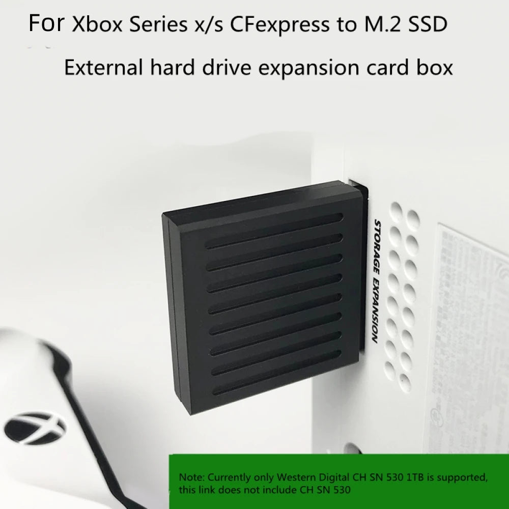 For Xbox Series X/S External Host Hard Drive Conversion Box M.2 Hard Drive Expansion Card Box Peaceful Pleasures Health and Wellness
