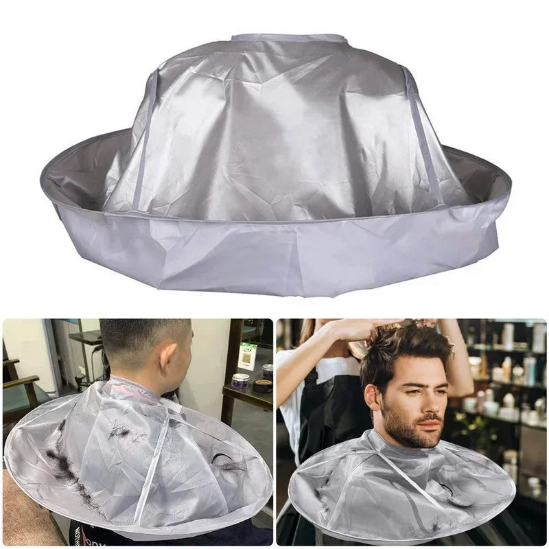 DIY Hair Cutting Cloak Umbrella Cutting Styling Cloak Wrap Salon Barber Gown Cape Hairdressing Hairdresse Peaceful Pleasures Health and Wellness