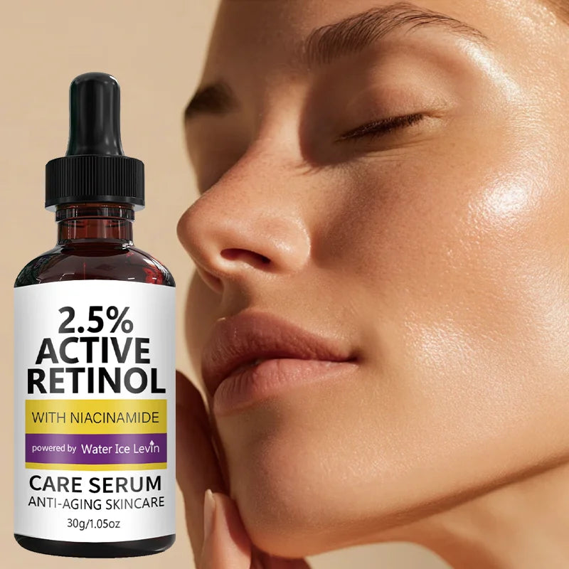 2.5% Retinol Serum – Niacinamide & Hyaluronic Acid | 30g