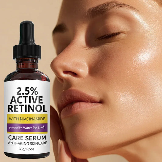 2.5% Retinol Serum – Niacinamide & Hyaluronic Acid | 30g Retinol Face Serum Peaceful Pleasures Health and Wellness