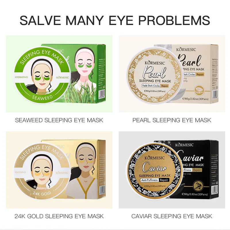 Crystal Collagen Eye Mask 60pcs – Dark Circles & Puffiness