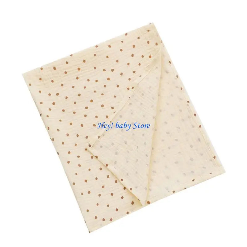 Cotton Muslin Swaddle Blanket – Soft, Lightweight Baby Wrap
