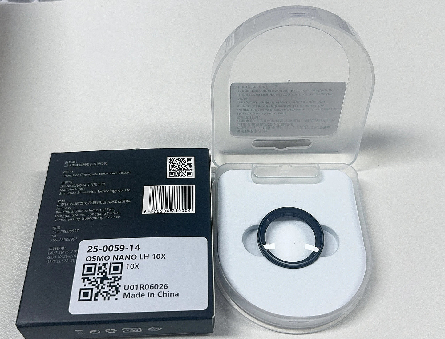 HD 10X Macro Lens Filter for Insta360, DJI Action & GoPro