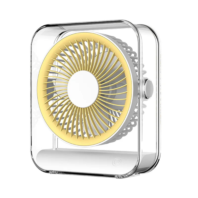 USB Desktop Fan – Silent, Portable & High-Airflow Circulation Fan