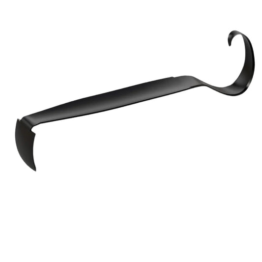 Black Versatile Pottery Trimming Tools Sharpened Tool Potter Double Peaceful Pleasures Health and Wellness 1pcs