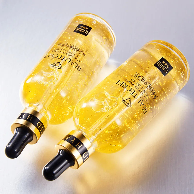24K Gold Hyaluronic Acid Face Serum – Hydrating 100ml Essence