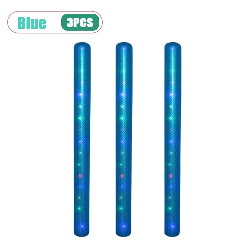 LED Light-Up Inflatable Pool Noodle Stick – Kids & Adults