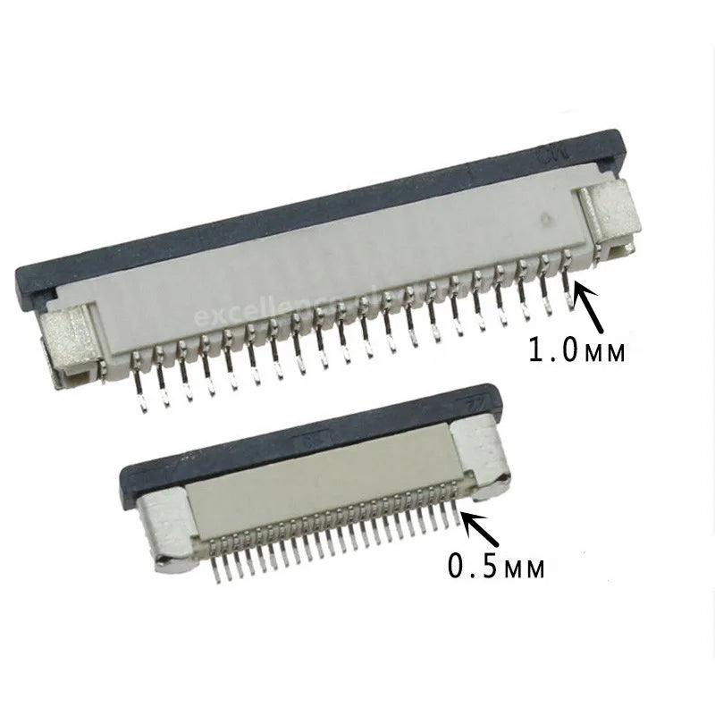 10PCS FPC 0.5MM/1.0MM Connector Socket Drawer/Clamshell Upper/Lower /Vertical Contact 4/6/8/10/12/14/16/18/20/22/24/26/28/30-60P Peaceful Pleasures Health and Wellness Drawer lower 4P 0.5mm