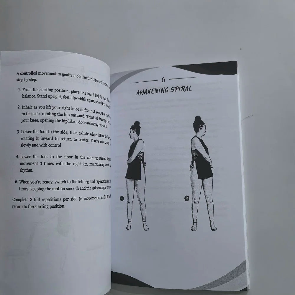 Tai Chi Fitness Manual Book Seniors Beginners Protects Joints