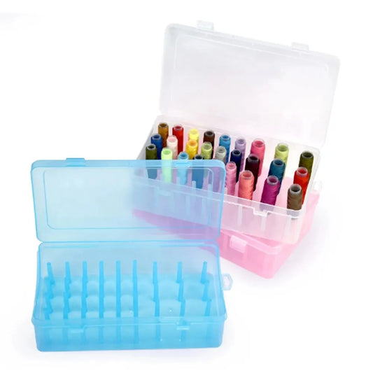 42 Axis Transparent Needle And Thread Box Household Multi-Functional Storage Set - Sorting Thread Box with Clear View Peaceful Pleasures Health and Wellness