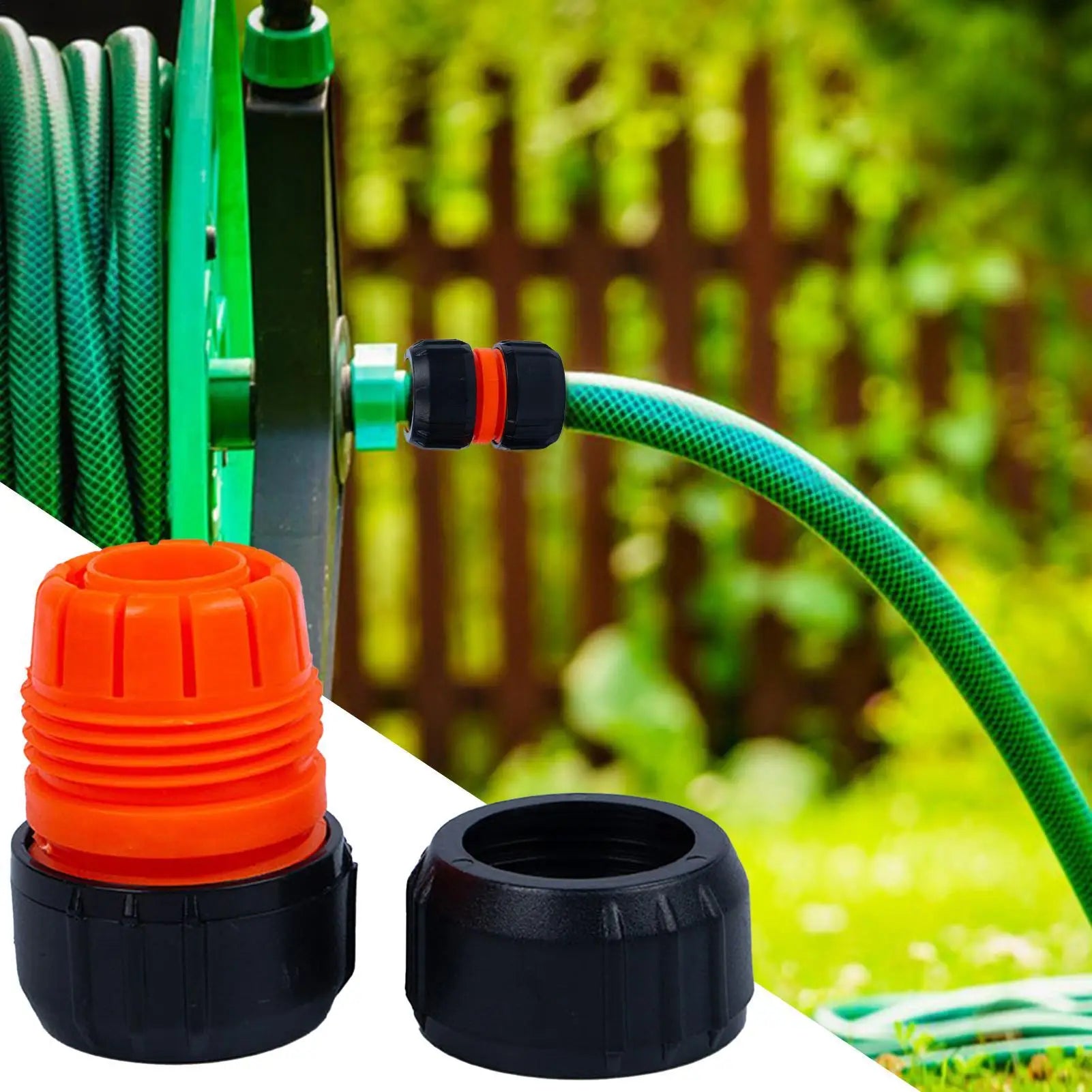 3/4 Inch Leakproof Hose Connector Garden Adapter Multi-Purpose Water Fitting for Tap Repair Irrigation, Car Wash Lawn Care Peaceful Pleasures Health and Wellness