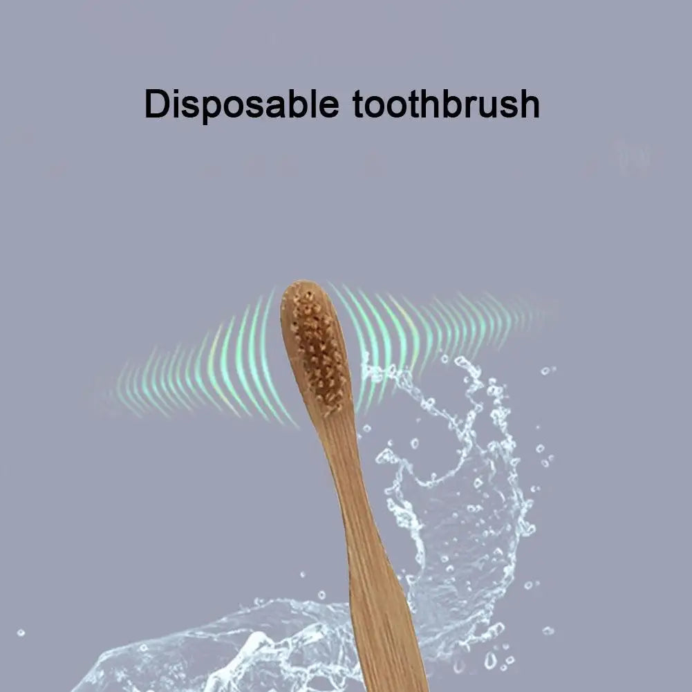 Bamboo Charcoal Toothbrush – Eco-Friendly Soft Bristles
