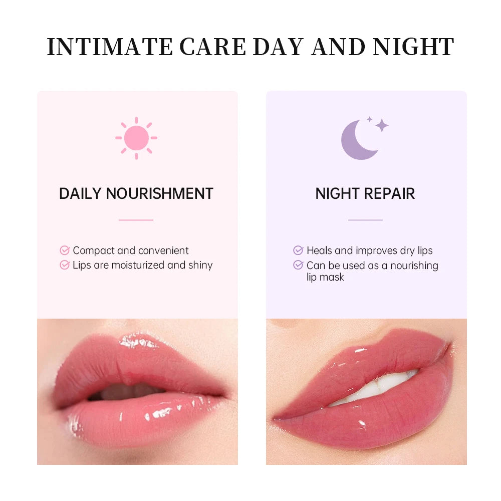 Lakerain New Butter Lip Balm Long-term Moisturizing Repair Remove Dead Skin Moisturizing 6 Colors Lip Balm Peaceful Pleasures Health and Wellness
