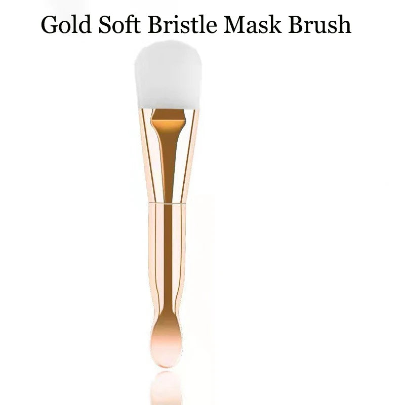 Double-Ended Silicone & Bristle Face Mask Brush | Beauty Tool