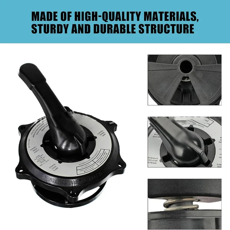 Hayward Multiport Valve Key Cover & Handle Assembly Replacement