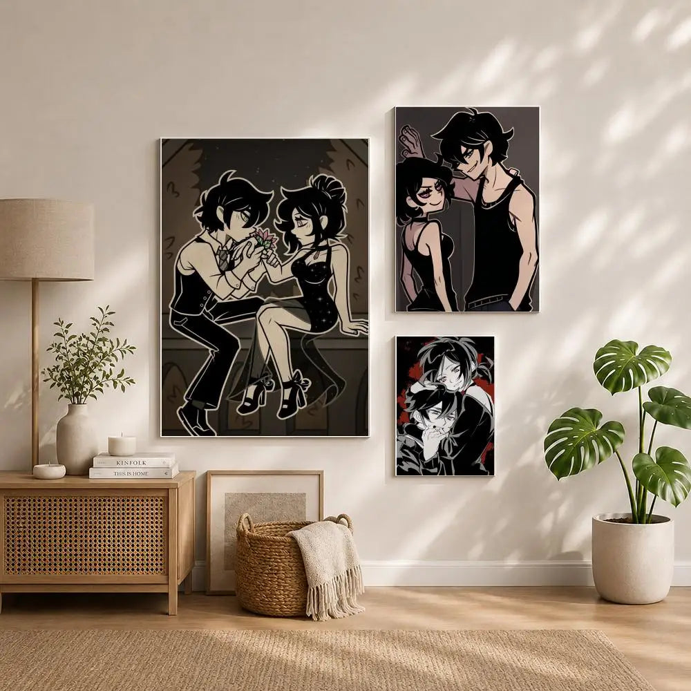 Coffin of Andy and Leyley Poster – HD Waterproof Wall Art Game Wall Poster Peaceful Pleasures Health and Wellness