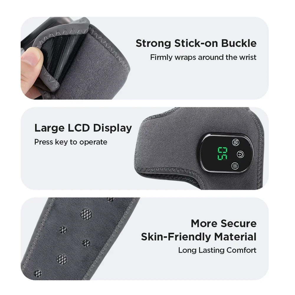 1/2PCS Foot Heat Massager Hot Compresses Vibration Massager Breathable Material USB Foot and Ankle Joint Hot Compress Protection Peaceful Pleasures Health and Wellness