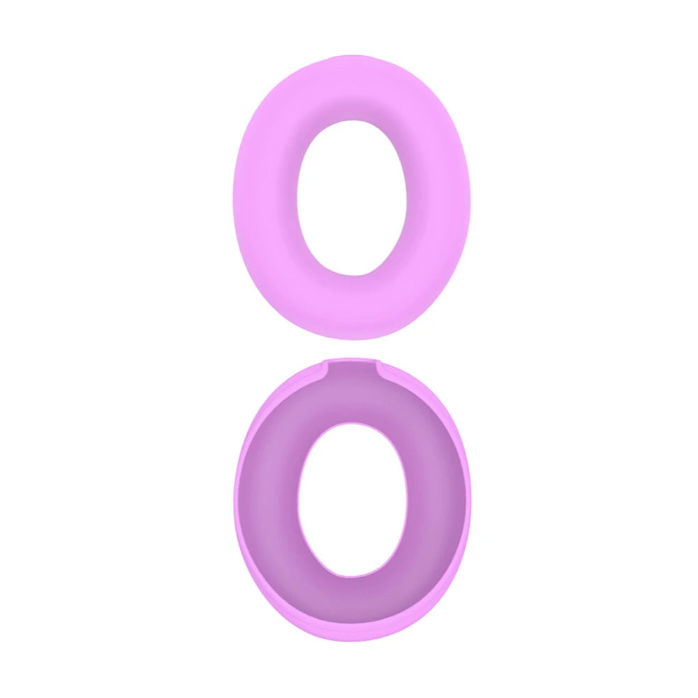 1Pair Silicone Dustproof Case Suitable for Beats Studio Pro Headphones Over-Ear Protective Cover Peaceful Pleasures Health and Wellness PURPLE