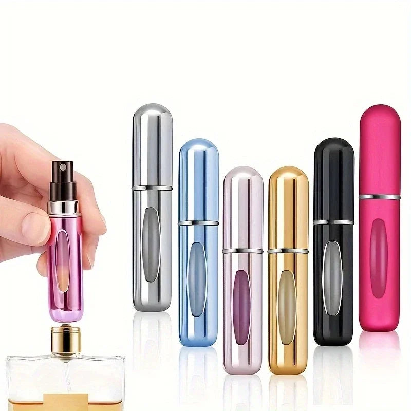 6-Pack 5ml Travel Perfume Spray Bottles | Refillable Atomizer