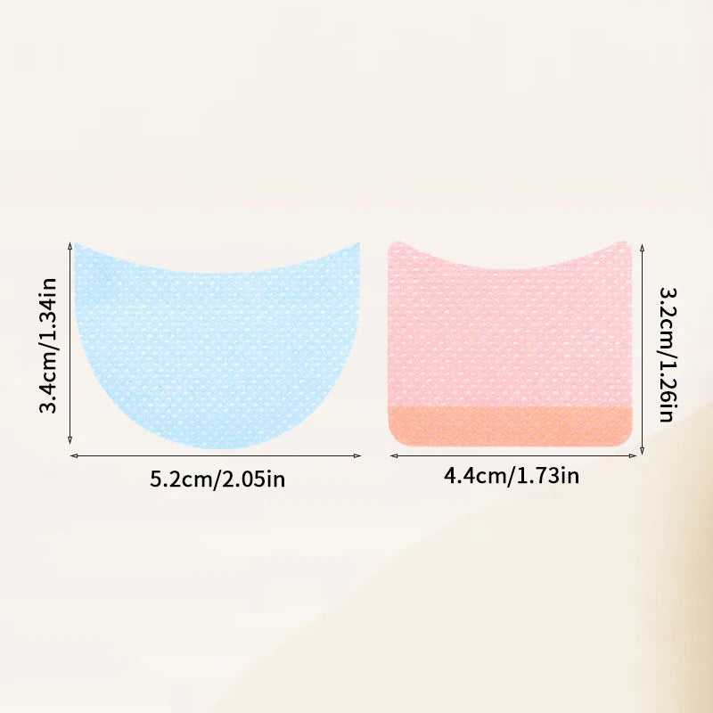 40/50Pcs Disposable Cotton Eyelashes Patch Sticker For Removing False Lash Eye Pads Patch Eyelash Extension Pad Women Makeup Peaceful Pleasures Health and Wellness