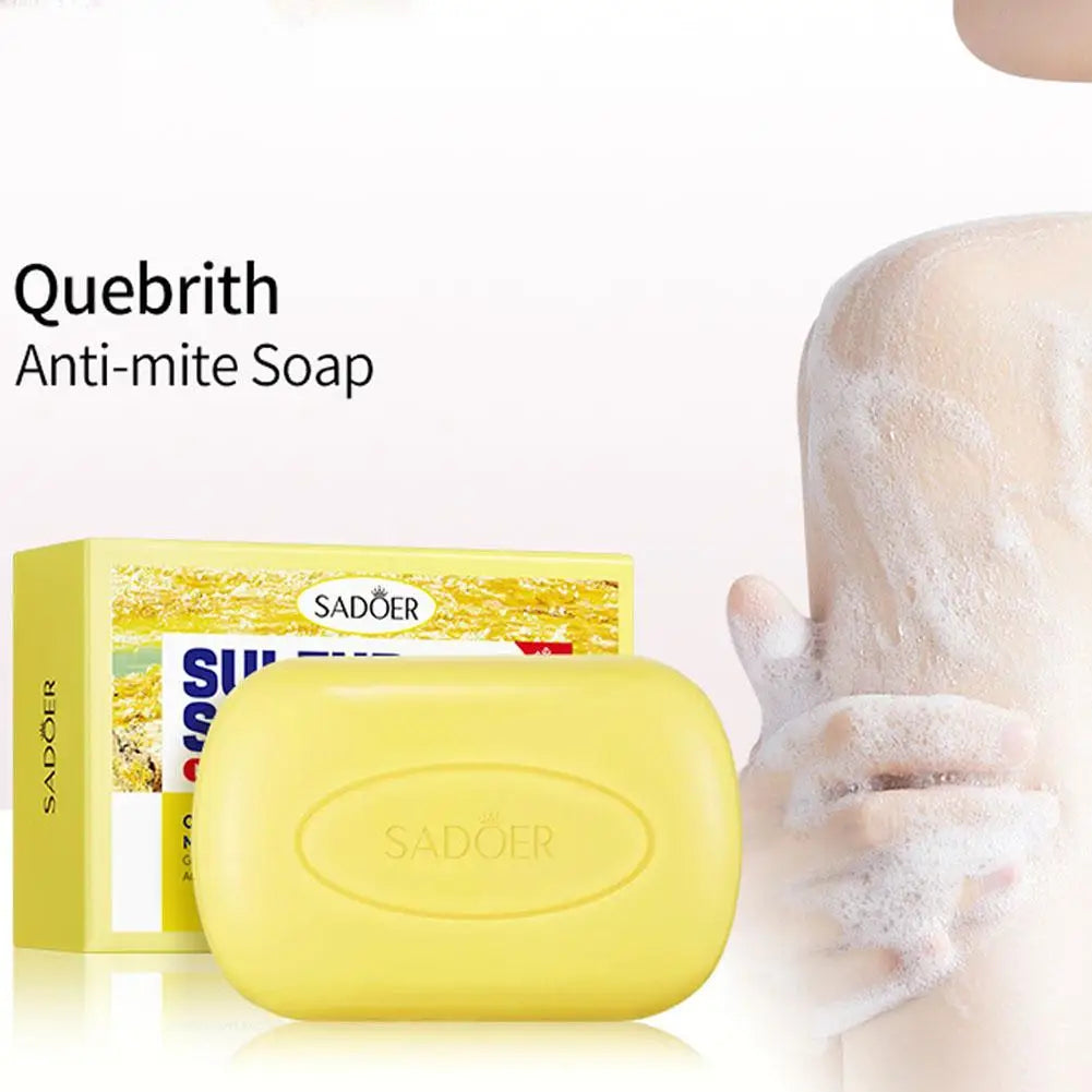 SADOER Sulfur Facial & Body Soap – Oil Control & Clear Skin