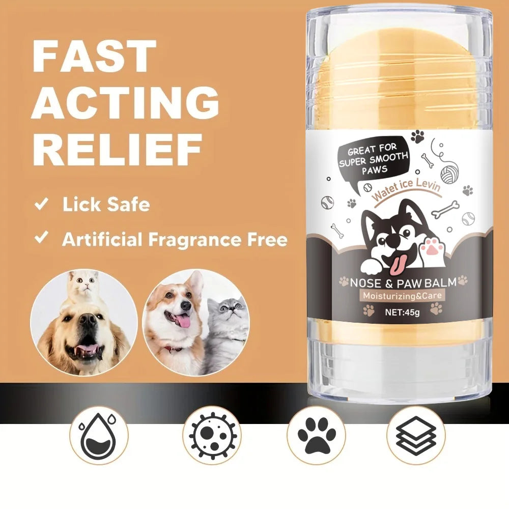 Dog Paw Balm & Snout Soother – Lick-Safe Moisturizing Stick