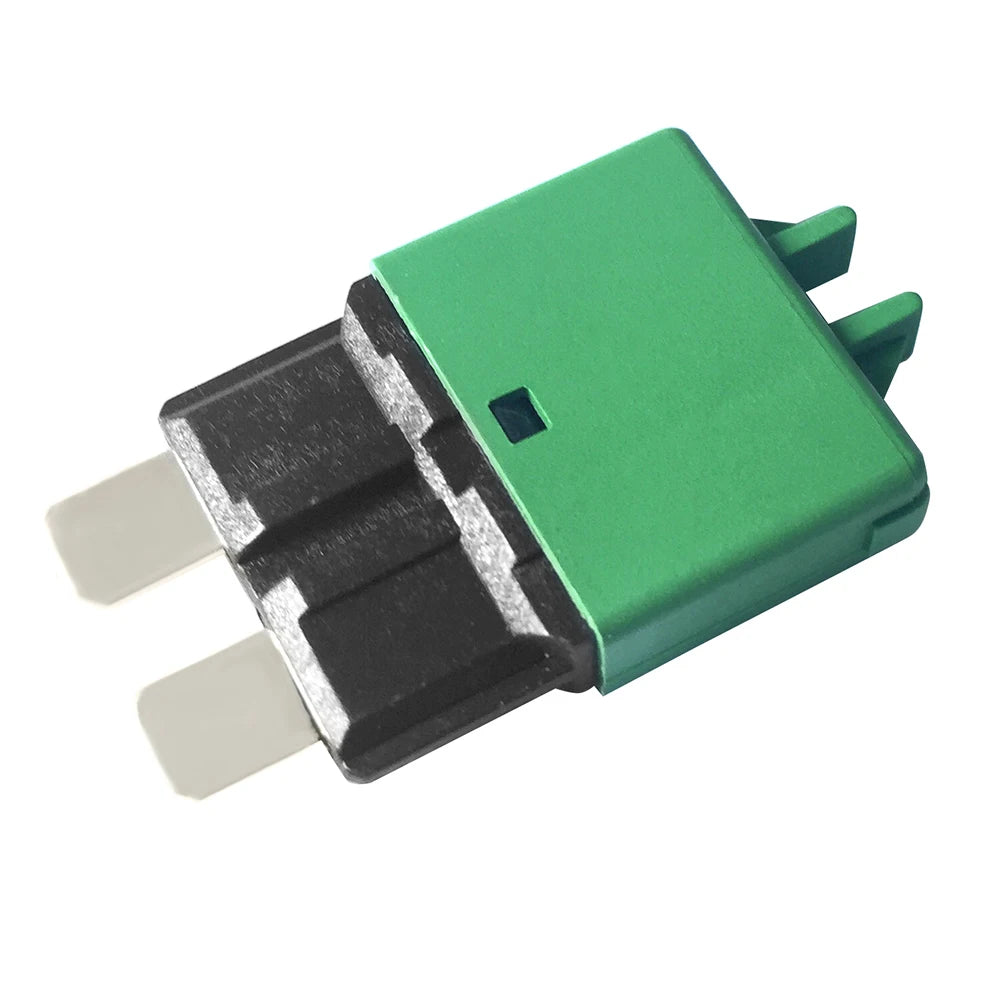 1/2PCS Circuit Breaker Blade Fuse 12V 24V Resettable 5-30A Marine RVs Automatic Reset Thermal Circuit Breaker Car Blade Fuse Box Peaceful Pleasures Health and Wellness