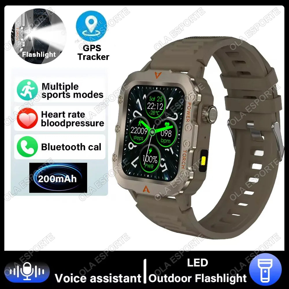 Ola Esporte GPS Smartwatch – ECG, Heart Rate & Bluetooth Call