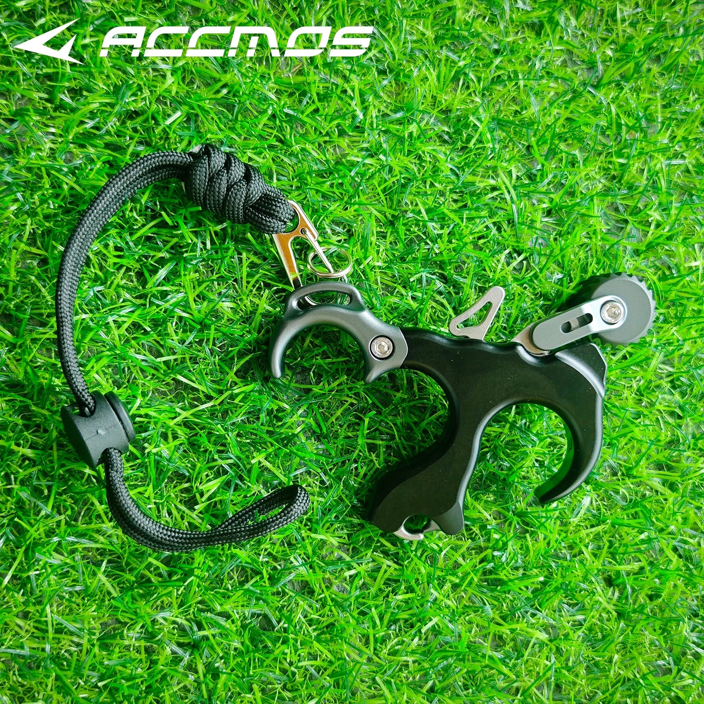 Archery UV Compound Bow Release 3 Fingers Aid Device Grip Shooting
