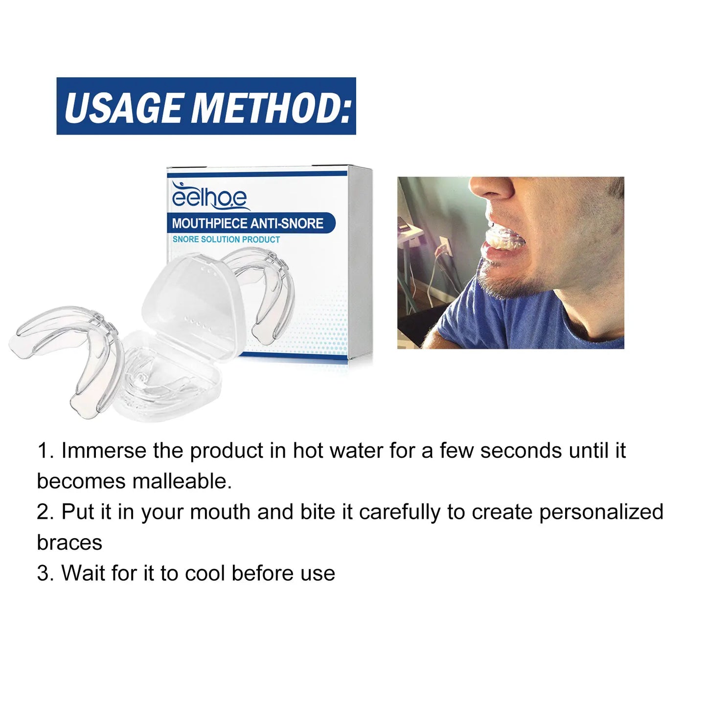 Anti-Snoring & Teeth Grinding Mouthpiece | Sleep Guard