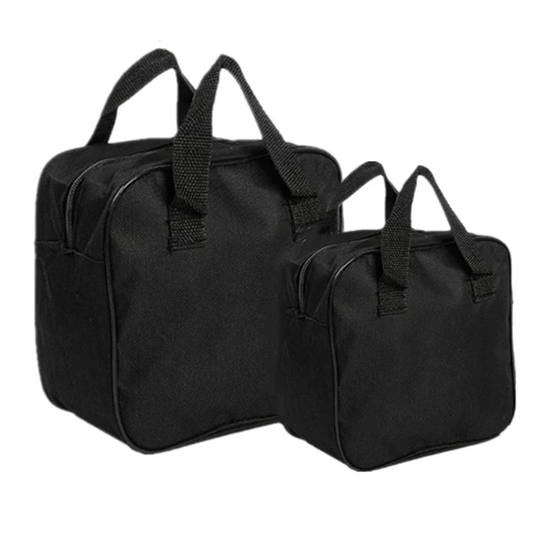 Car Air Compressor Pump Automotive Tool Black Organizer Bag Storage Handbag Peaceful Pleasures Health and Wellness