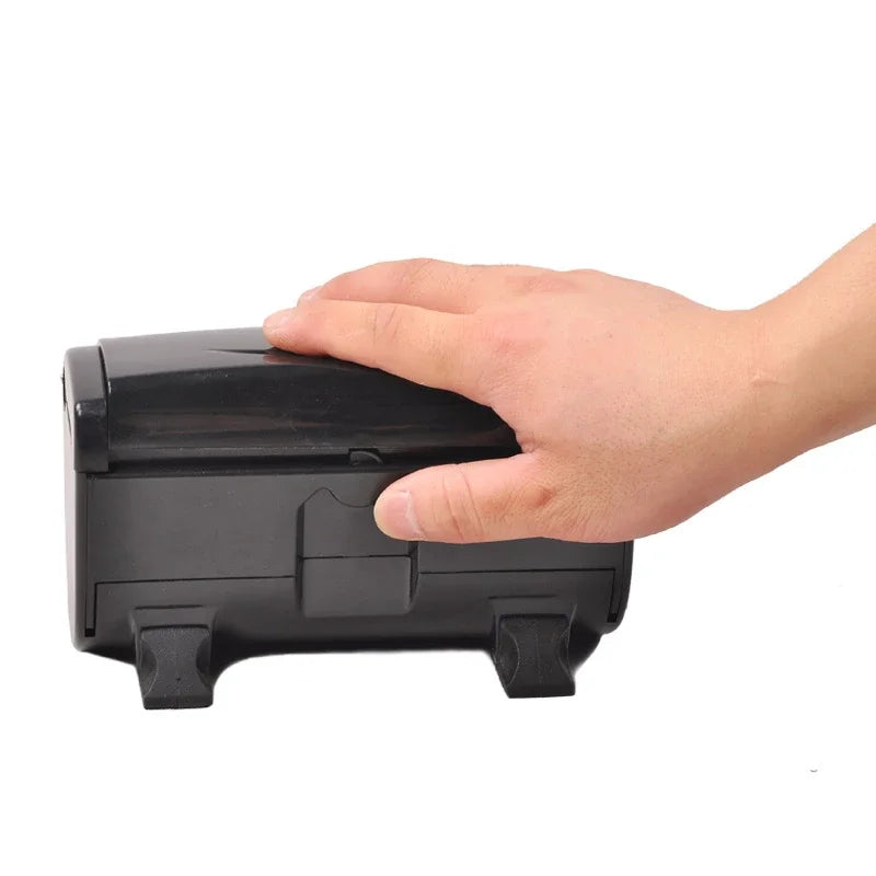 Profession Barbershop Automatic Tin Paper Cutting Foil storage box Dispenser small-scale Dispenser Salon Accessories Tools Peaceful Pleasures Health and Wellness