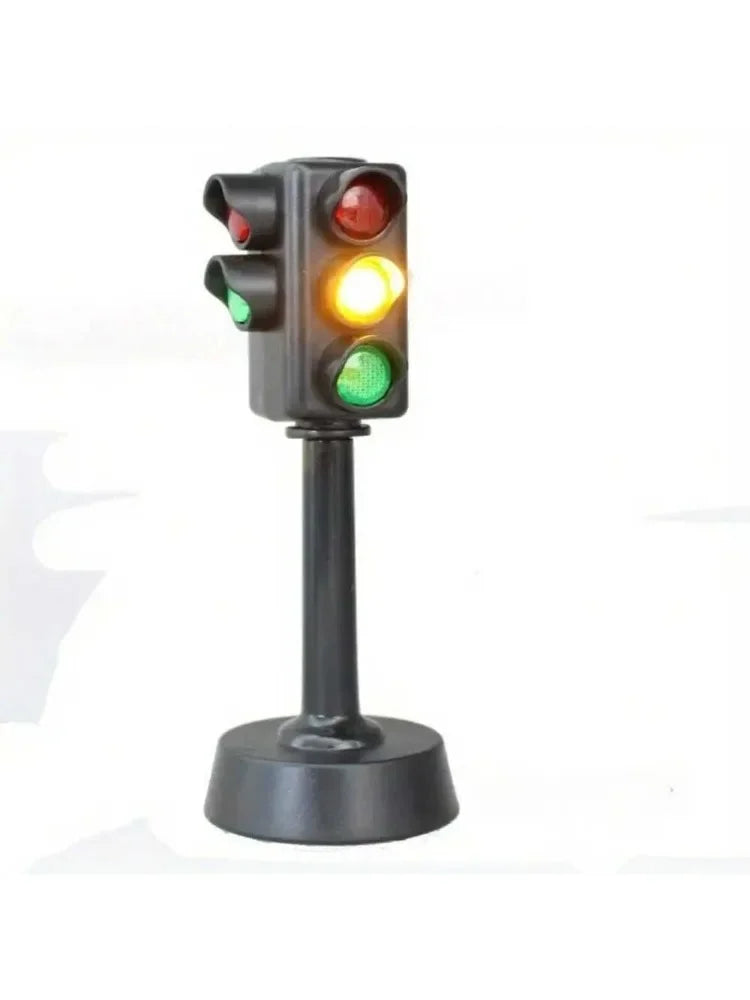 Simulation Traffic Light Toy – Road Lamp Sign Home Decor