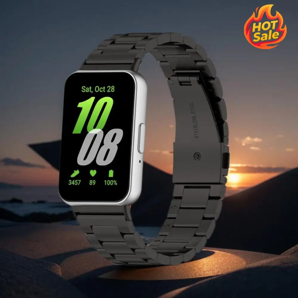 Stainless Steel Watch Band for Samsung Galaxy Fit 3 SM-R390
