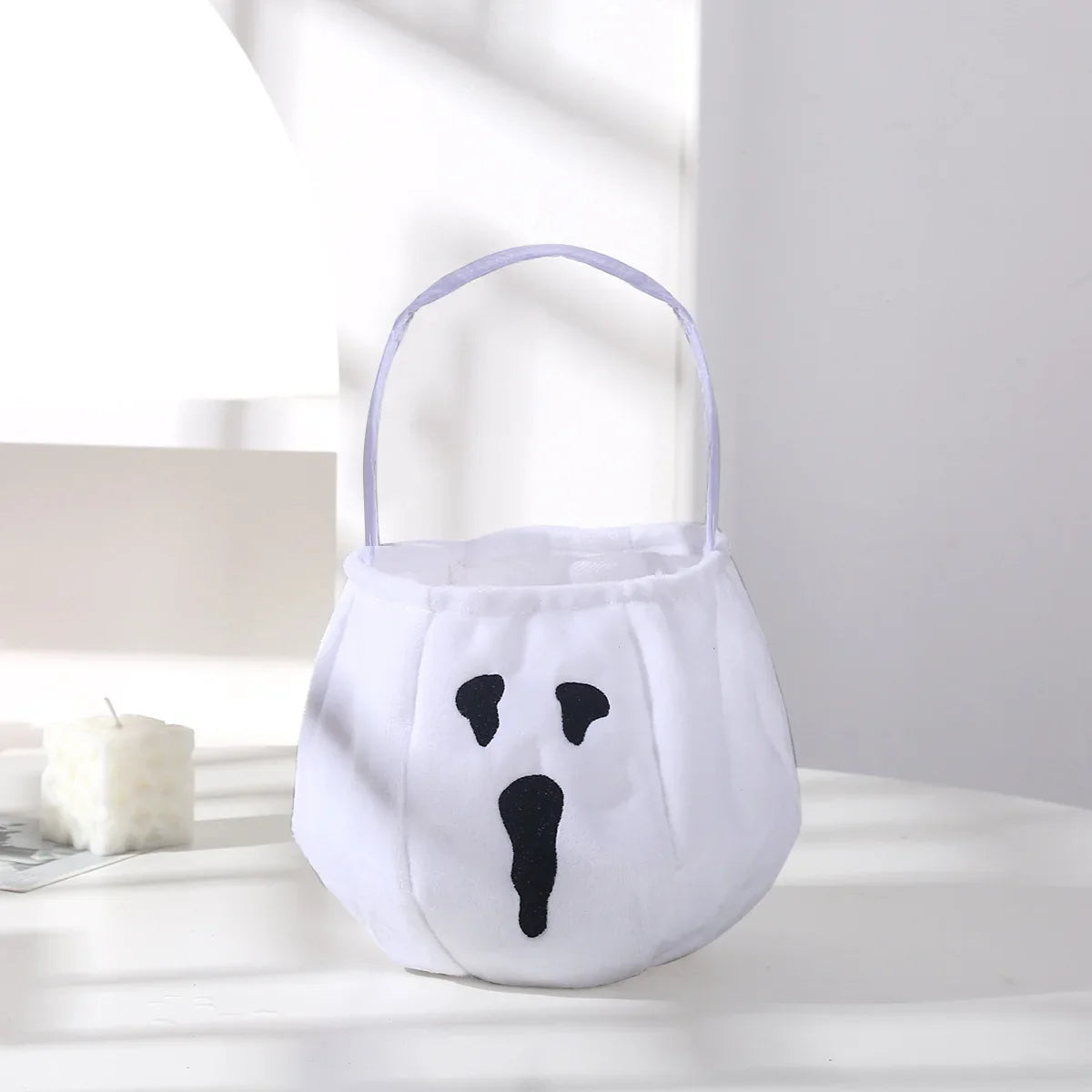 Halloween Pumpkin Candy Bucket | Kids Trick or Treat Basket