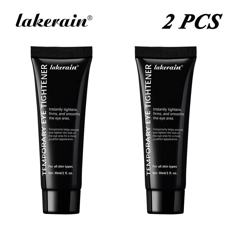 Instant Tighten Wrinkles Eye Cream Remove Eye Fat Bag Temporary Face Tightener Firm Smooth Deep Wrinkles Pores Eye Massage Cream Peaceful Pleasures Health and Wellness 2 pcs