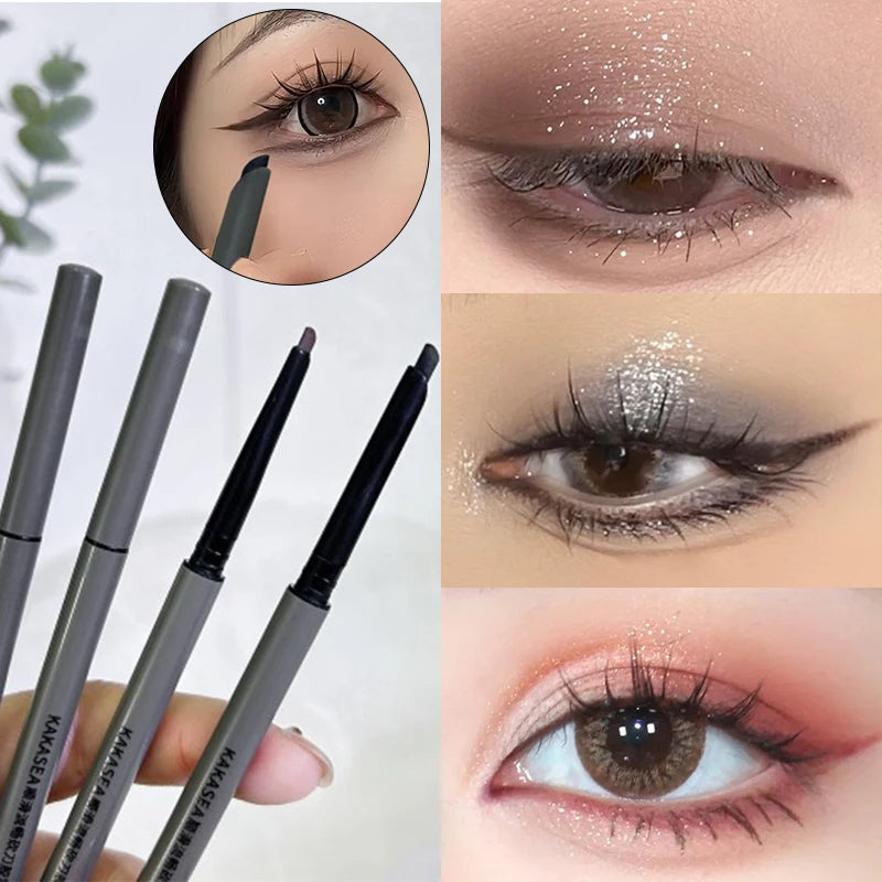 Waterproof Gel Eyeliner Pencil | Black Brown Burgundy