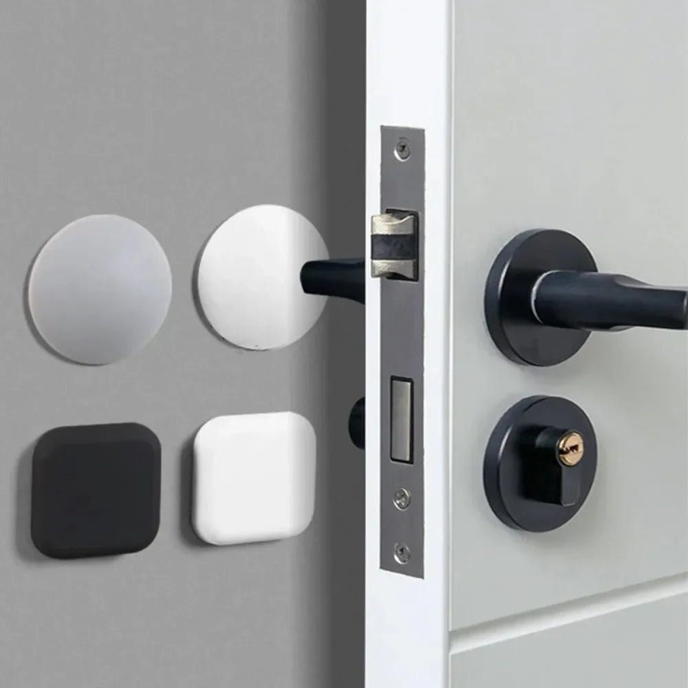 Silicone Door Handle Bumper – Self-Adhesive Wall Protector Door Handle Bumper Peaceful Pleasures Health and Wellness