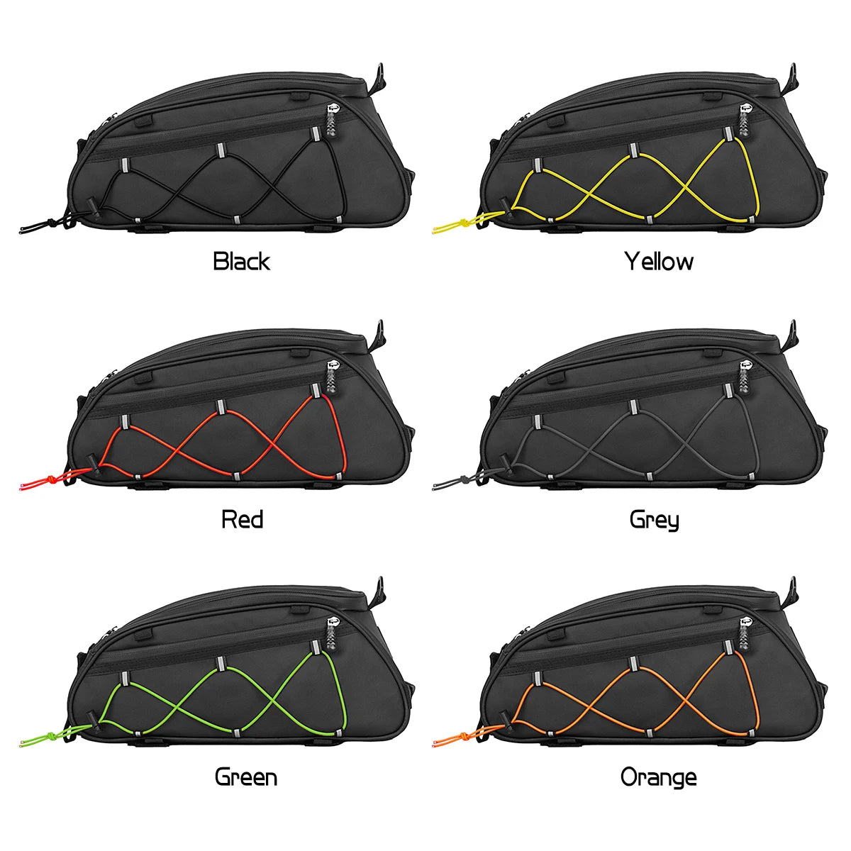 Waterproof Bicycle Rear Seat Bag Cooler 3in1 Bike Rack Trunk 2 Side