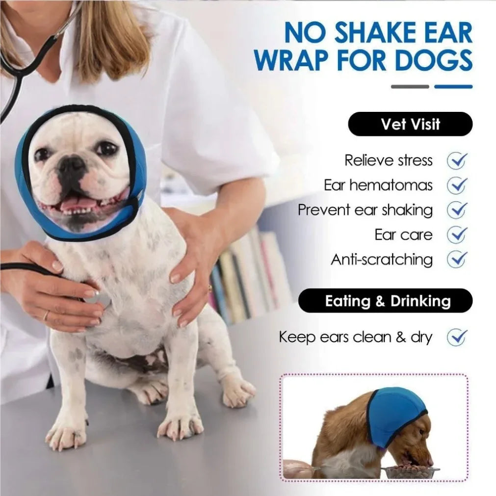 Dog Calming Ear Covers – Adjustable Noise Reducing Earmuffs