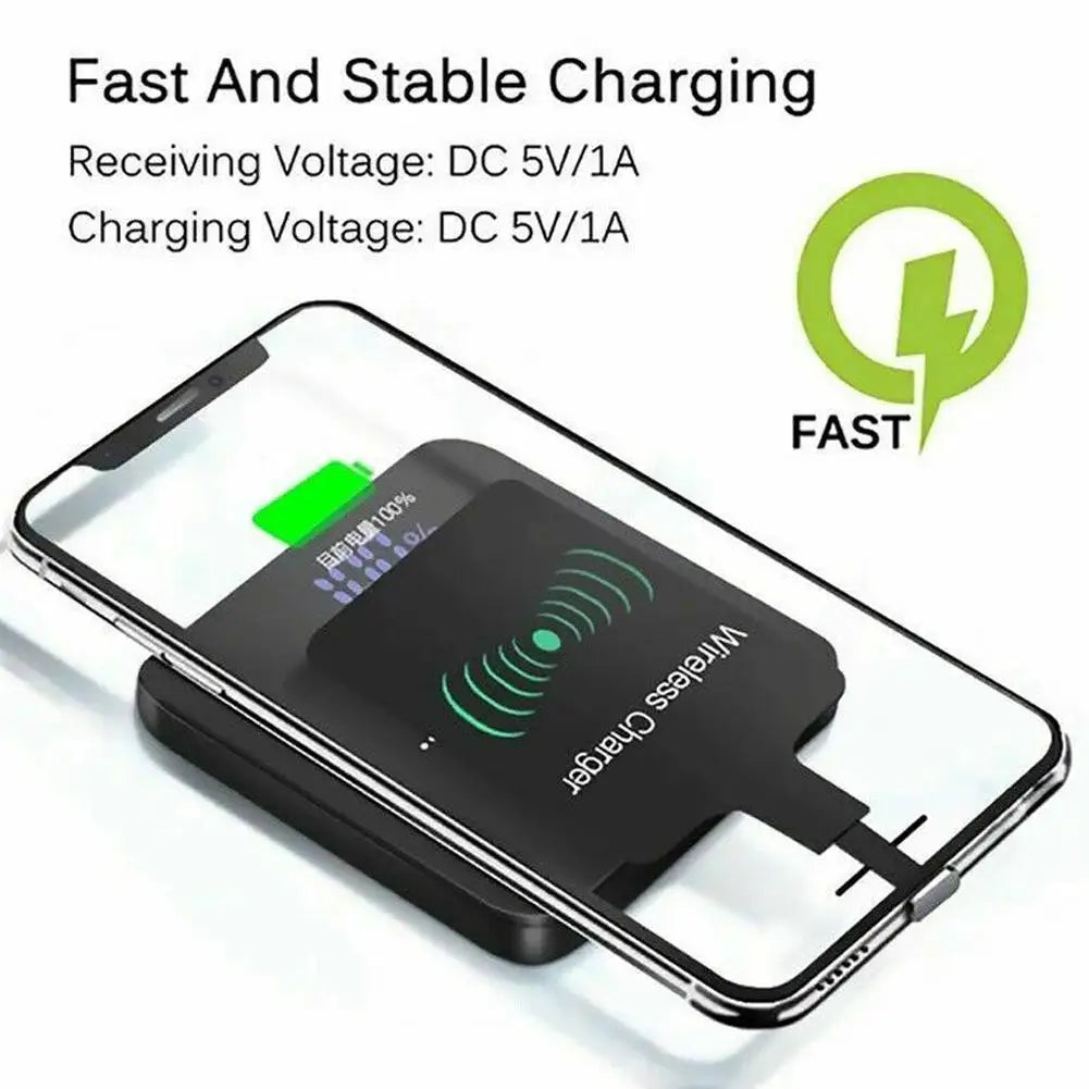 Wireless Charging Receiver Patch – Micro USB & USB-C Module