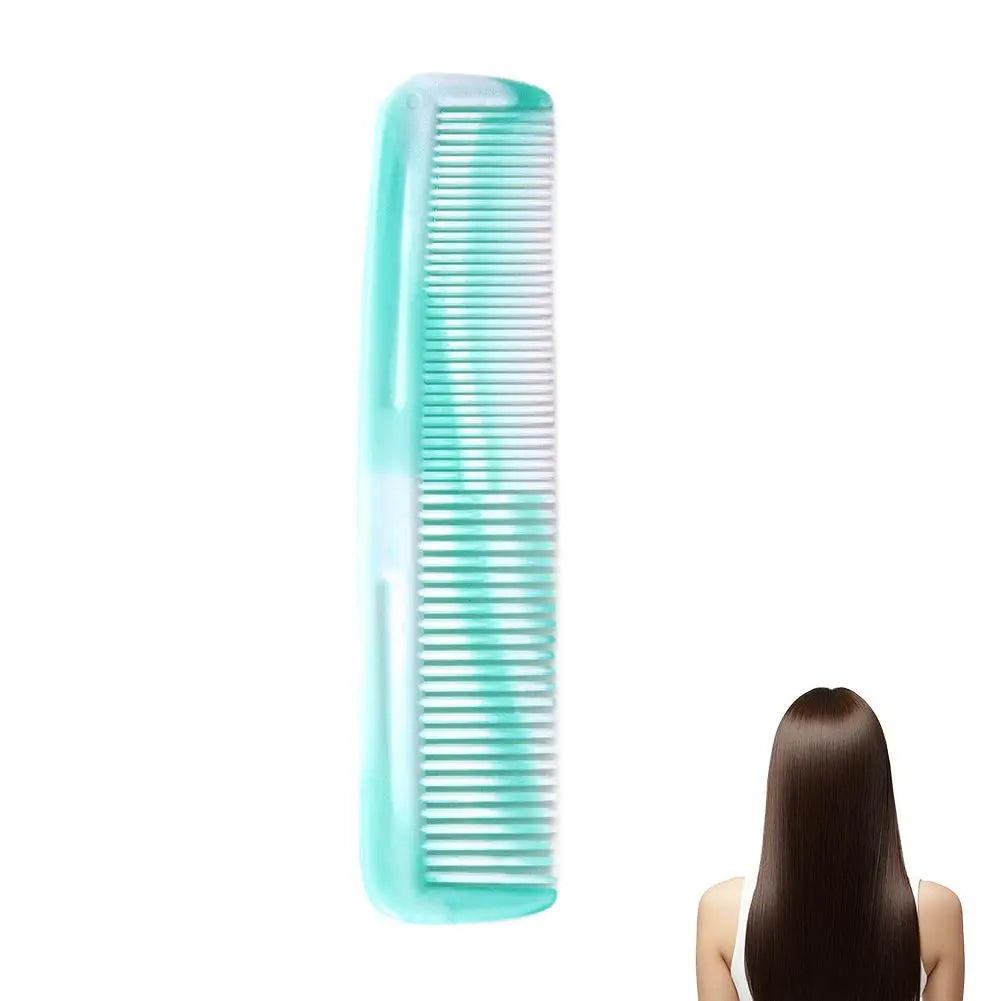 Mini Plastic Comb Small Hair Comb with Thick and Thin Teeth Portable Comb for Hotel Barber Accessories Women Hair Tools Peaceful Pleasures Health and Wellness B