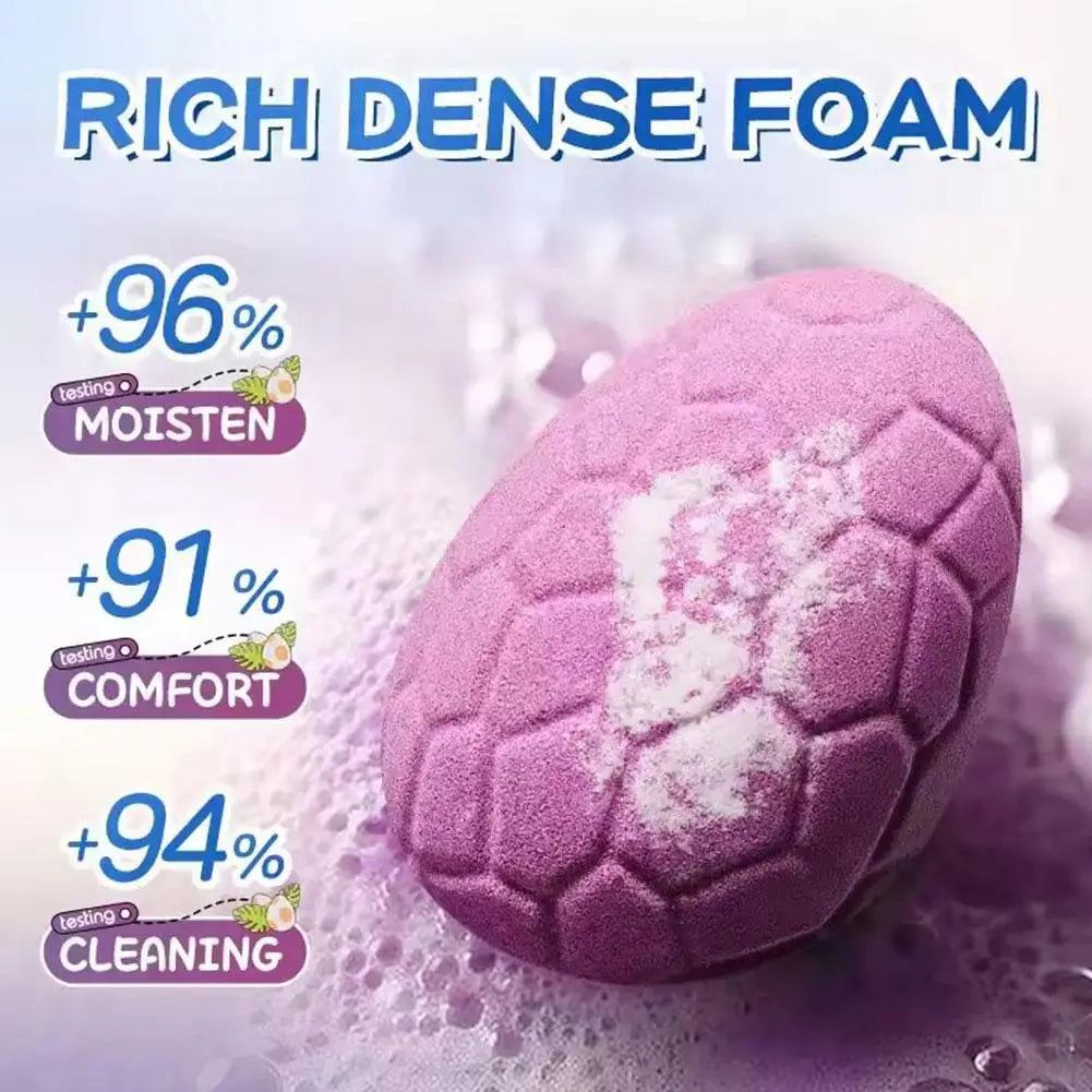 Dinosaur Egg Bath Bombs for Kids – 6-Pack Fizzy Surprise Toy Inside, Spa Gift Set for Toddlers Peaceful Pleasures Health and Wellness