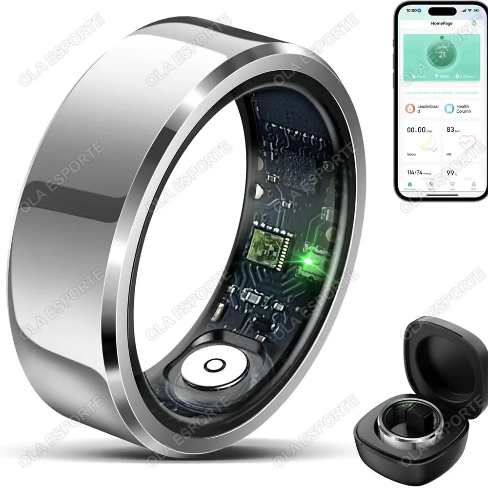 Ola Esporte Smart Ring – Heart Rate, Sleep & SpO2 Monitor