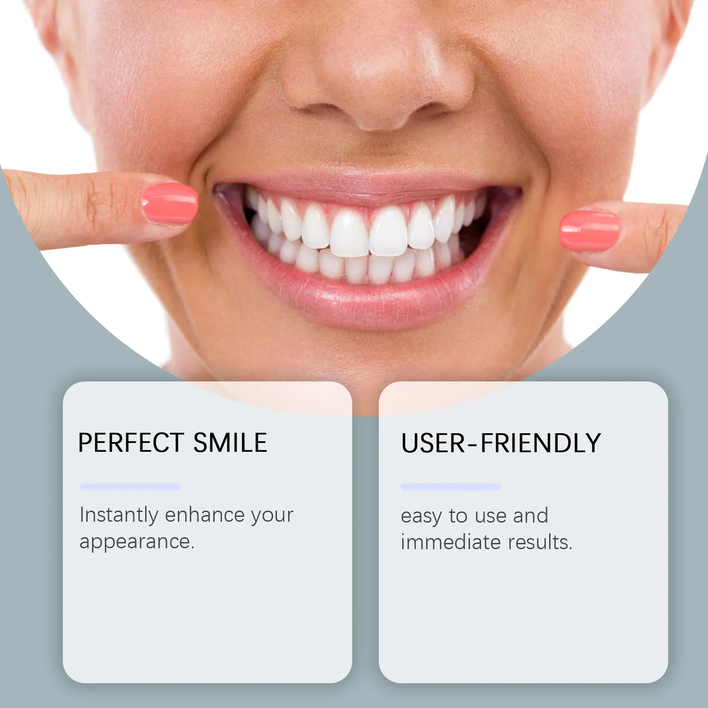 Soft Silicone Temporary Tooth Veneers Smile Correction Kit