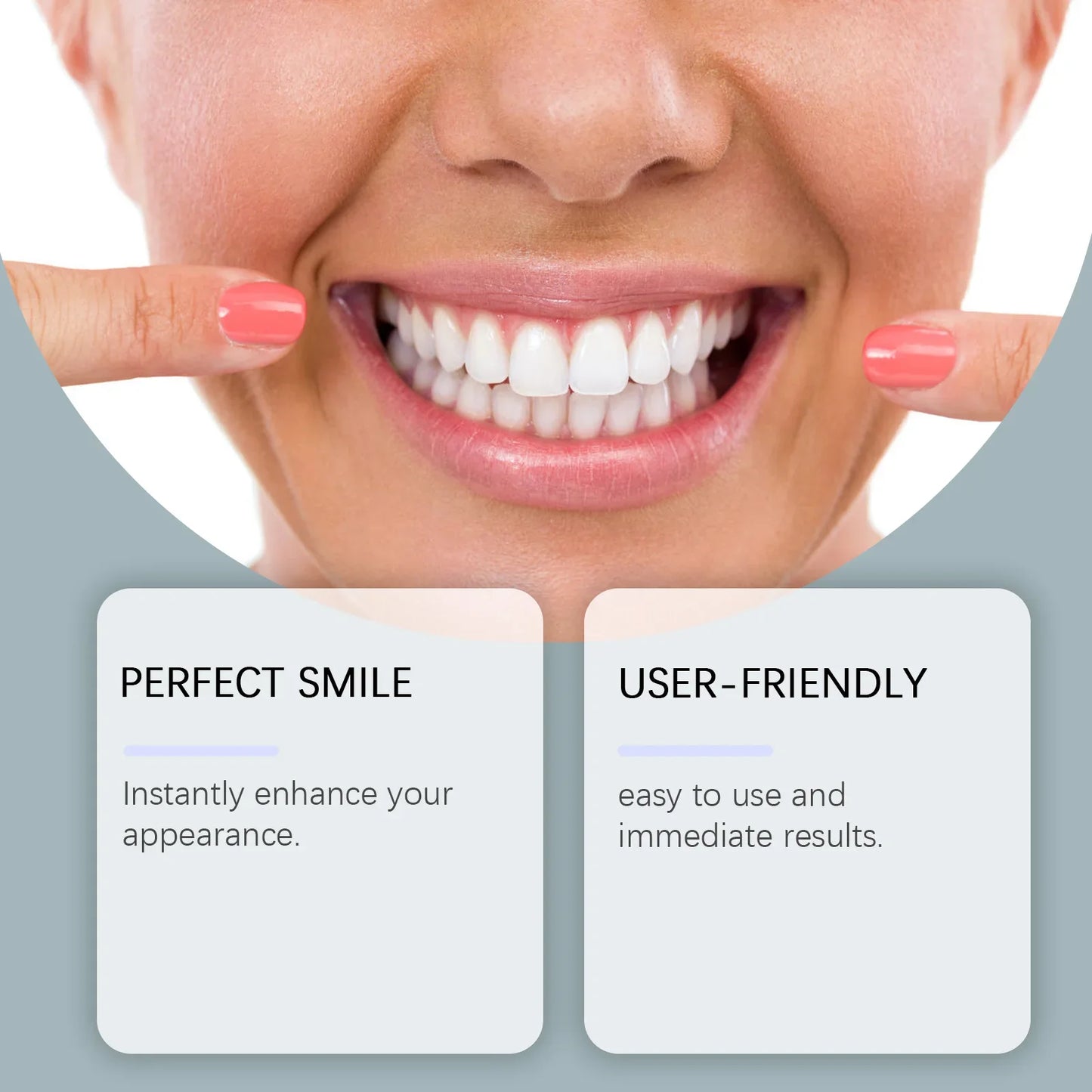 Silicone Temporary Tooth Veneers Kit – Smile Enhancement Set