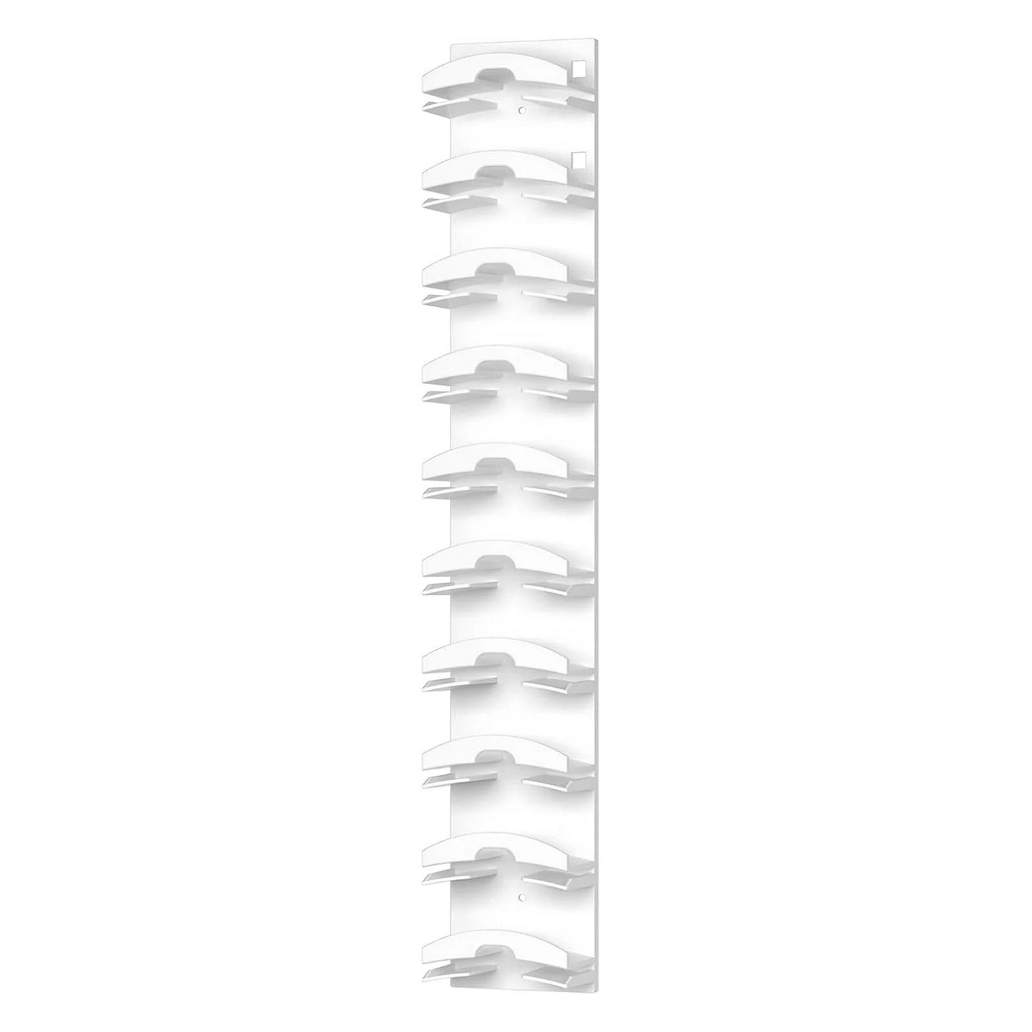 10grids Hat Organiser Display Stand Wall Mounted Space Saving Hanger Hat Holder For Home Dorm Baseball Cap Rack Peaceful Pleasures Health and Wellness White