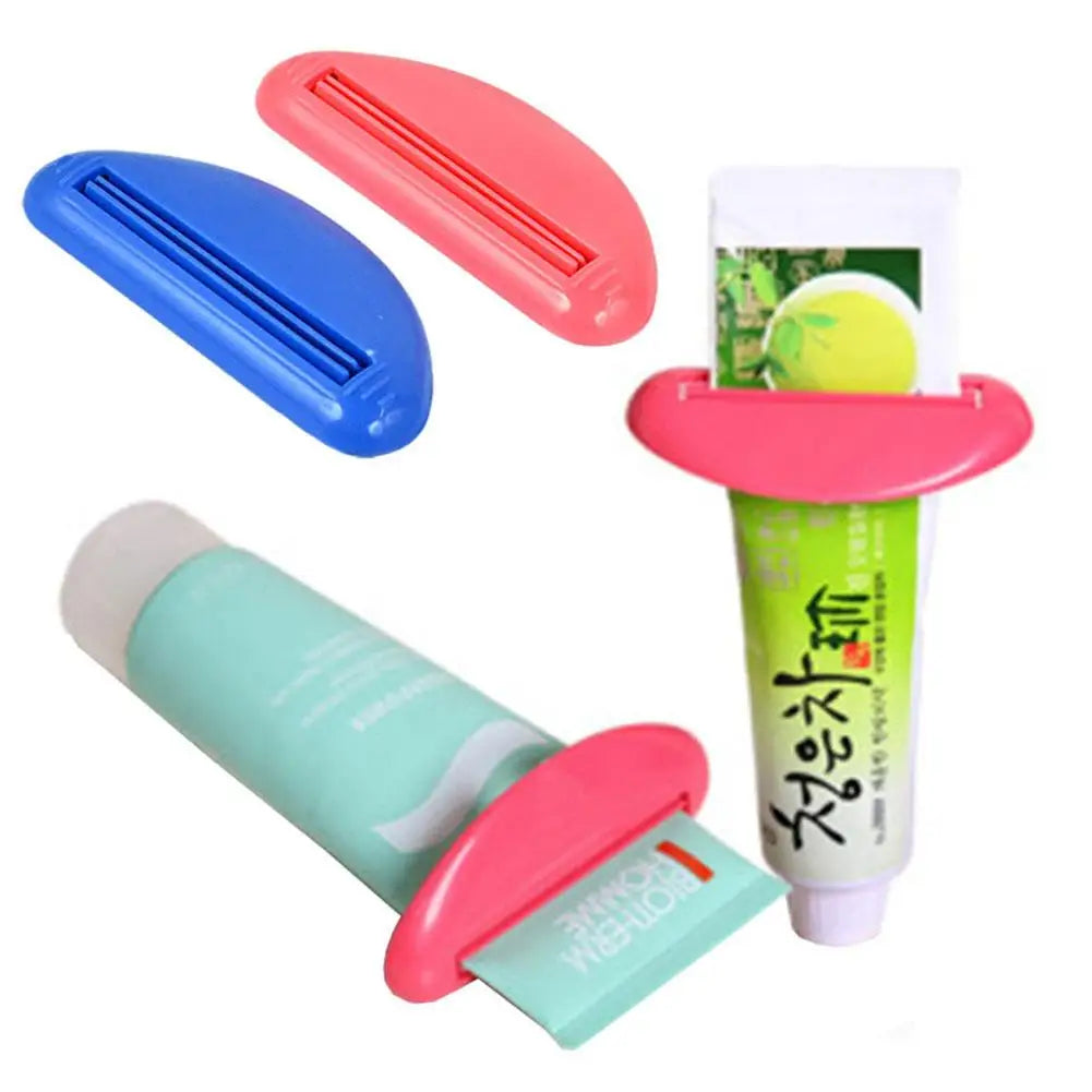 1pcs Multifunction Manual Toothpaste Dispenser Cream Tube Squeezer Bathroom Squeeze Paste Extruding Clip Squeezing Clamp Peaceful Pleasures Health and Wellness
